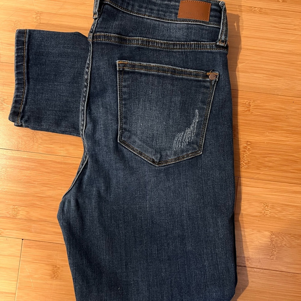 Judy Blue Relaxed Fit 9/29 Medium/Dark Blue Jeans